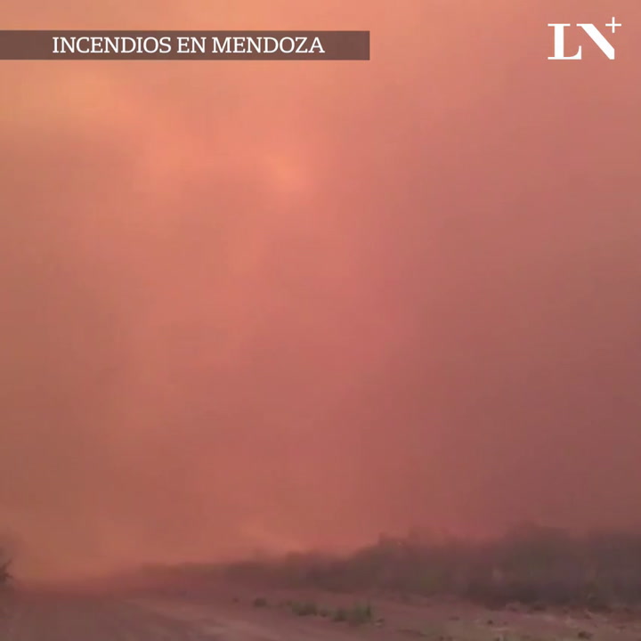 Incendios en Mendoza