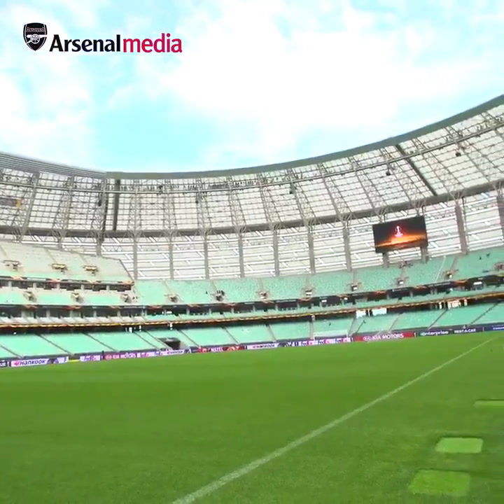 El Arsenal ya está listo para la final de la Europa League - Fuente: Arsenal Media