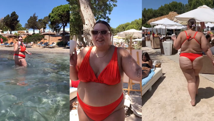 Plus size woman shares 'favourite curvy girl hack' that helps hide