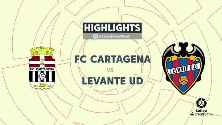 LaLiga SmartBank (J26): Resumen y goles del Cartagena 1-2 Levante