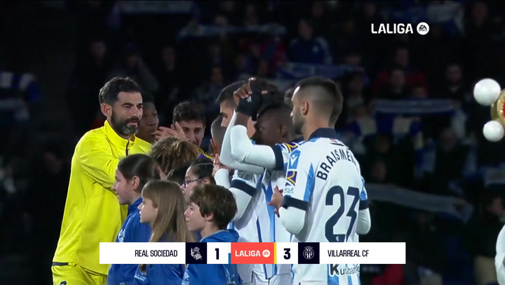 Real Sociedad 1-3 Villarreal: resumen y goles | LaLiga EA Sports (J26)