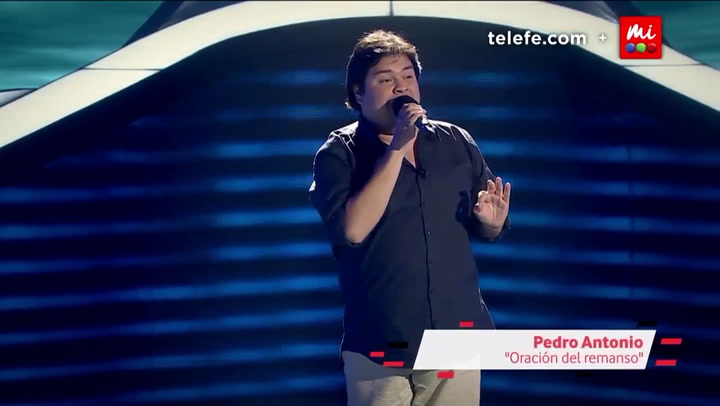 La Voz Argentina: Pedro Culiandro interpretó 'Oración del Remanso' - Fuente: YouTube