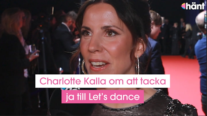 Charlotte Kalla om att tacka ja till Let’s dance