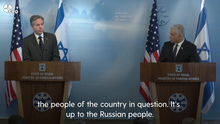 Blinken clarifies US not seeking regime change in Russia after Biden's speech in Poland