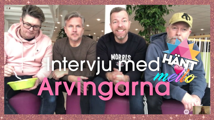 TV: Intervju med Arvingarna inför Melodifestivalen 2021