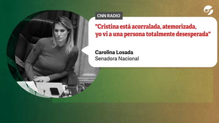 Carolina Losada: "Cristina está acorralada, atemorizada, yo vi a una persona totalmente desesperada"