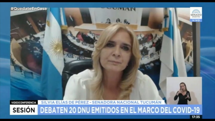 Nuevo cruce verbal entre Cristina Kirchner y una senadora tucumana