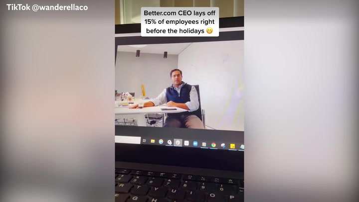 CEO of Better.com fires 900 employees over Zoom call 