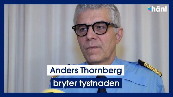 Anders Thornberg bryter tystnaden