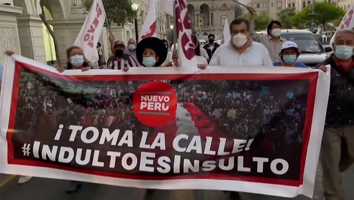 Dejan en libertad al expresidente peruano Alberto Fujimori por “indulto humanitario”