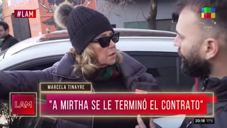 Marcela Tinayre habló de la salida de Mirtha Legrand de El Trece: "La pastelearon"