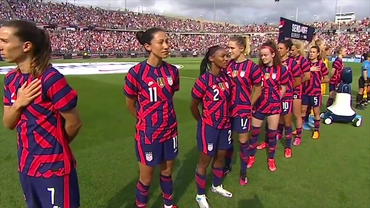 Us Women S Soccer Team Deny Turning Away From Wwii Veteran During National Anthem The Independent