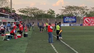 Rubilio Castillo entra a Jugar con Motagua en el duelo contra Lobos