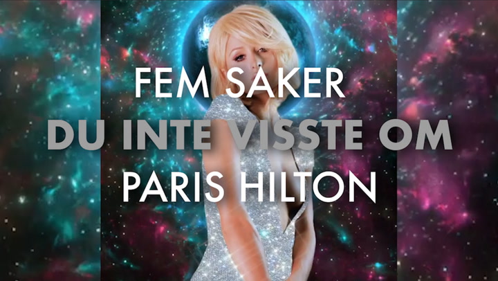 Fem saker du inte visste om Paris Hilton