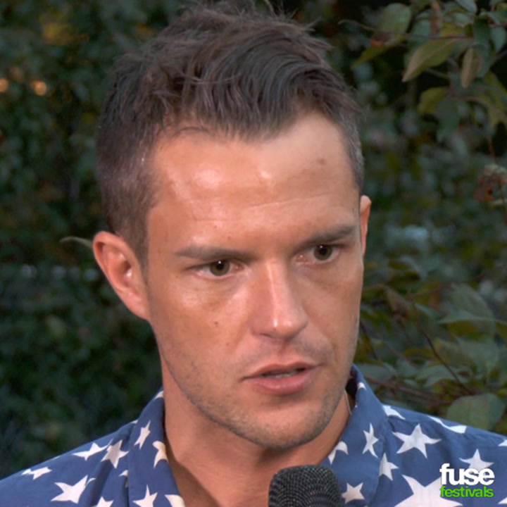 Brandon Flowers is Proud The Killers Are "Accused of Being Over the Top" at Lollapalooza