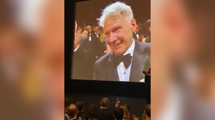 Harrison Ford left in tears at Cannes premiere of Indiana Jones and the Dial of Destiny