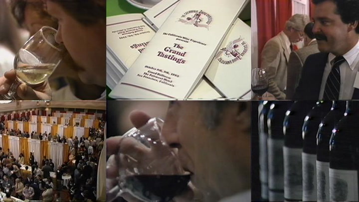 Grand Tasting at the 1983 Wine Experience with Rodney Strong and Sam Sebastiani