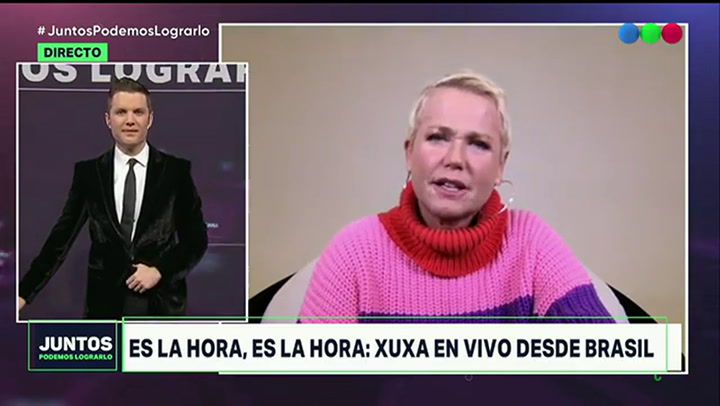 Xuxa hablo de Argentina y el amor que tiene hacia el país - Fuente: Telefe