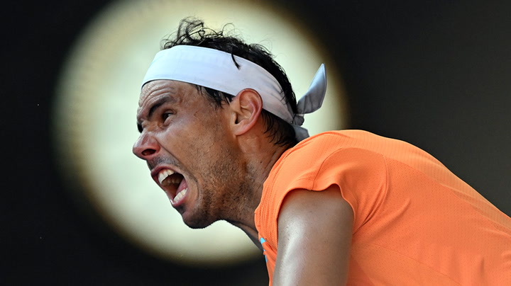 After 'tough 6 months' Nadal wins 1st Rd at Australian Open