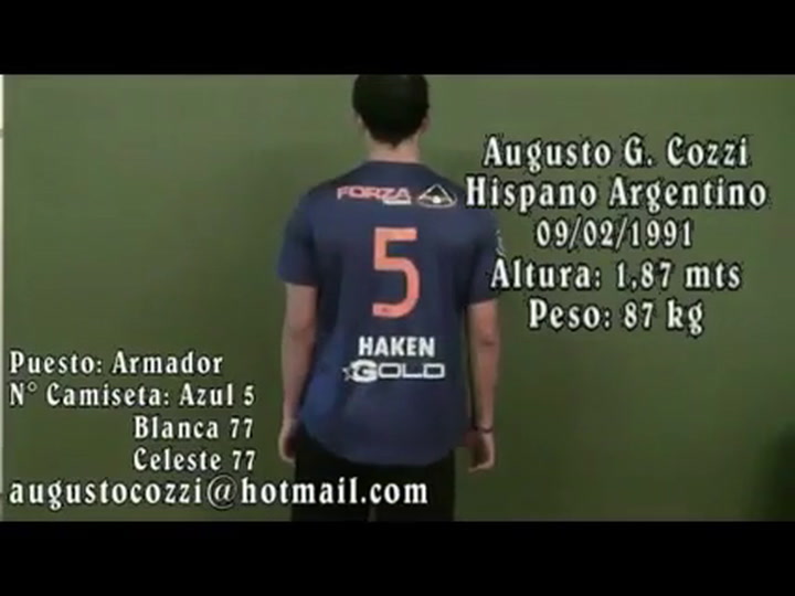 Quién era Augusto Cozzi, el jugador de handball que falleció en España