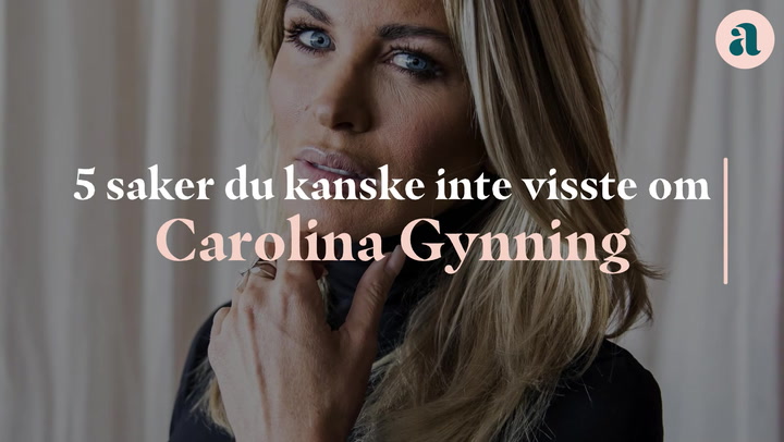 TV: 5 saker du kanske inte visste om Carolina Gynning