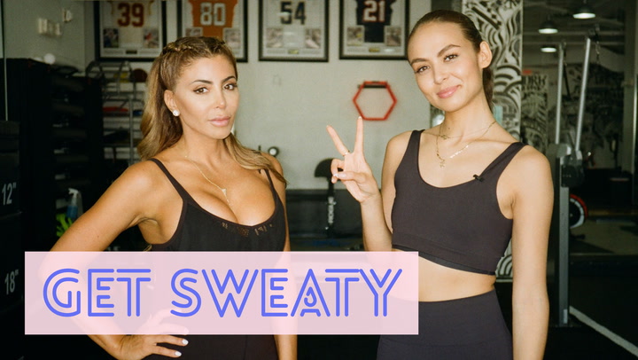 Larsa Pippen Trains Like An Athletic Trainer | Get Sweaty