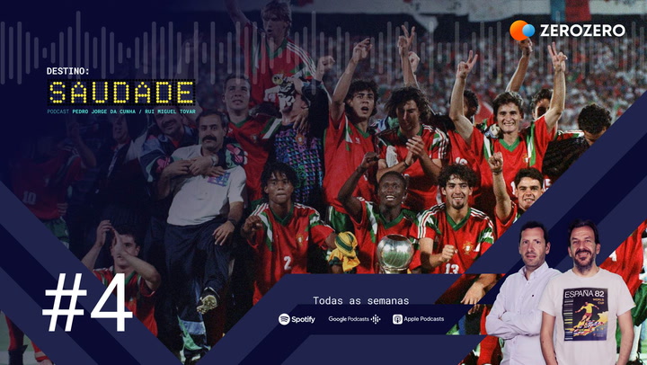 DESTINO: SAUDADE | Ep. 4: O penálti de Rui Costa vs Brasil em 1991 e a alma salgueirista Pedro Reis