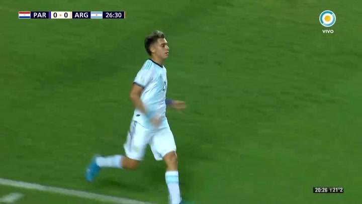 Primer gol argentino