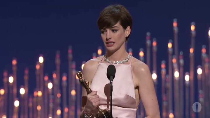 Anne Hathaway I Wasn T Happy When I Won My Oscar For Les Miserables