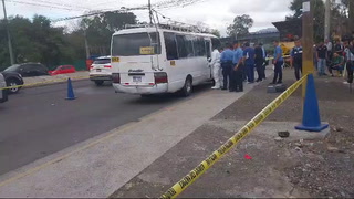 Pasajero es asesinado durante asalto a bus en el bulevar FFAA