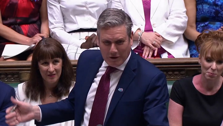 Starmer labels Johnson ‘Jabba the Hutt’ and accuses him of using ‘Jedi mind tricks’