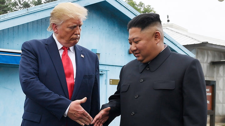 Donald Trump shows 'love letters' exchanged with Kim Jong-Un to legendary journalist Bob Woodward