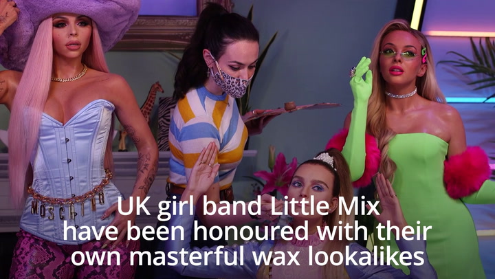 Little Mix get waxwork lookalikes at Madame Tussauds