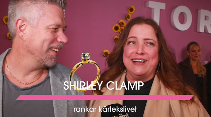 Shirley Clamp rankar sin pojkvän – blir det något frieri?