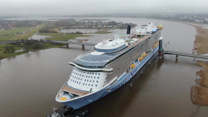 Odyssey of the Seas -- From Steel Cutting to Delivery 2021