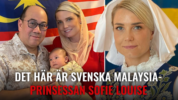 Det här är svenska Malaysia-prinsessan Sofie Louise!