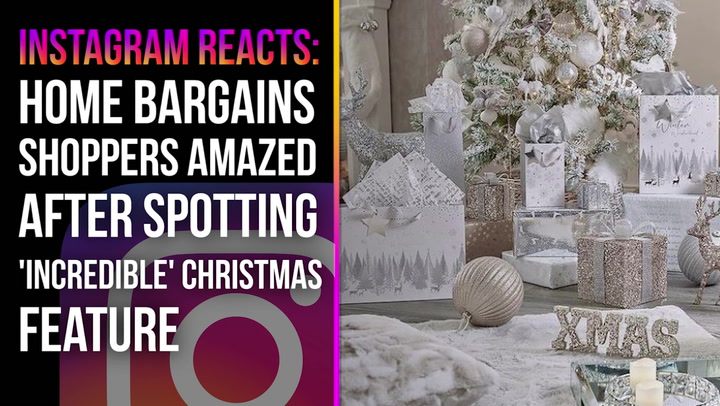 Home Bargains Goes Viral After Pers Spot Incredible Christmas Feature Manchester Evening News - Home Bargains Outdoor Christmas Decorations 2021