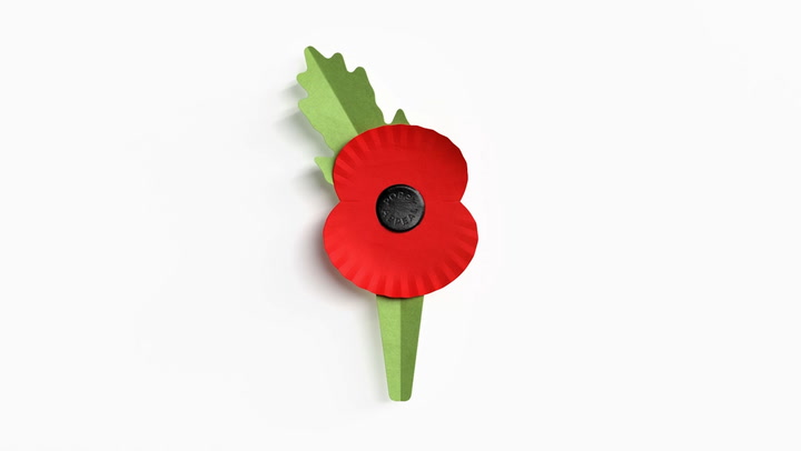 First look at new recyclable poppies as Royal British Legion launches eco-friendly campaign