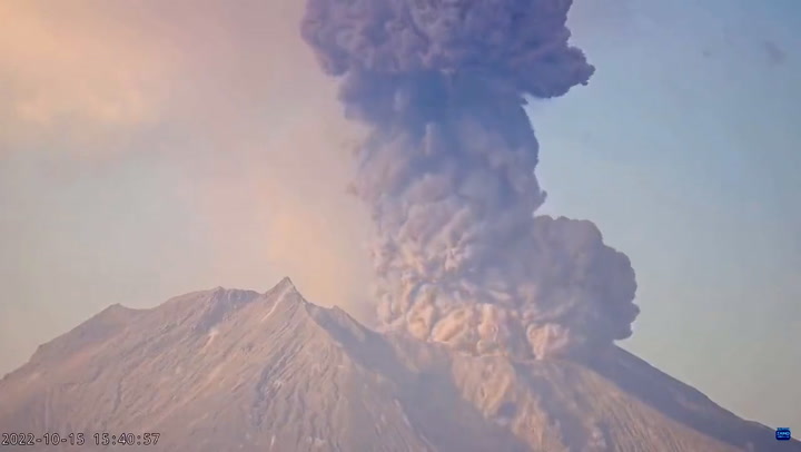 El volcán japonés Sakurajima, más activo que nunca