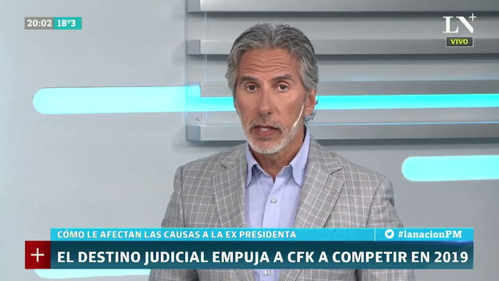Martín Rodríguez Yebra: El destino judicial empuja a Cristina a competir en 2019