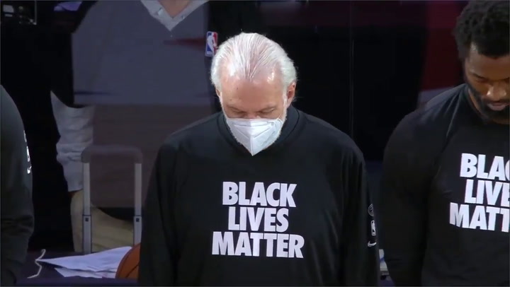 NBA: Gregg Popovich justificó por qué no se arrodilló en el acto contra el racismo