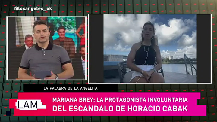Mariana Brey habló tras ser acusada como una de las amantes de Horacio Cabak