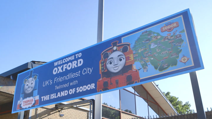 Oxford to be ‘twinned’ with  fictional island from Thomas the Tank Engine