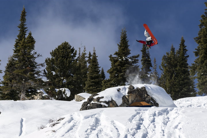 With his back to the wall, Sage Kotsenburg laid down a beauty. 