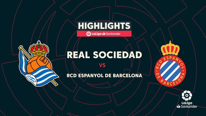 LaLiga (J6): Resumen y goles del Real Sociedad 2-1 Espanyol