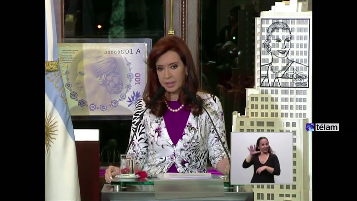 Cristina Kirchner, sobre Griesa:  'Quiere llevarse por delante la soberanía del país'