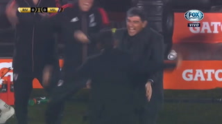 El VAR anuló el gol de Matías Suárez