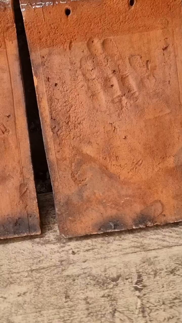 Kids Hand Prints On These Old Victorian Roof Tiles.from Before Child Labour Was Abolished.crazy Times #Loftconversion #Loft #Renovation #Interiordesign #Construction #Homeextension #Extension #Homeimprovemen (1)