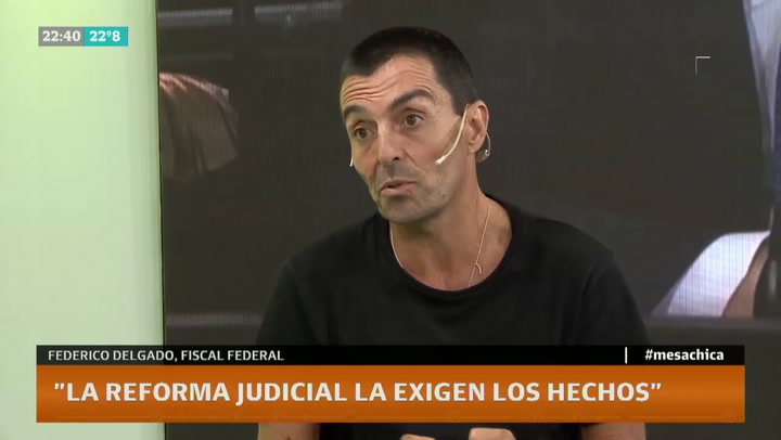 Federico Delgado: 'Utilizan la sentencia judicial como mercancía para hacer política'