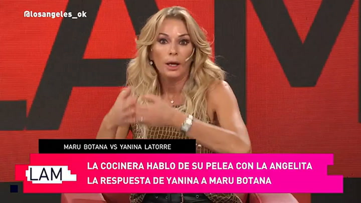 Yanina Latorre habló de su pelea con Maru Botana: “Me dejó de hablar porque era flaca” - Fuente: elt